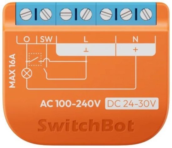 מתג ממסר חכם עם ניטור צריכת חשמל SwitchBot Relay Switch 1PM