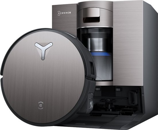 שואב אבק / שוטף רובוטי Ecovacs Deebot X11 OmniCyclone צבע אפור מטאלי