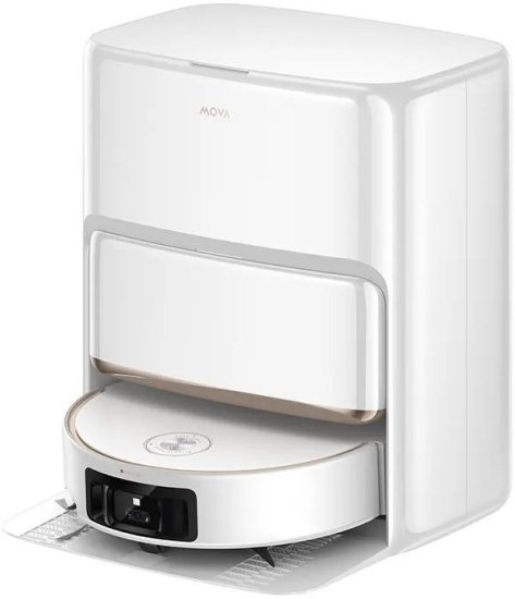 שואב אבק ושוטף רובוטי Mova Z60 Ultra Complete צבע לבן