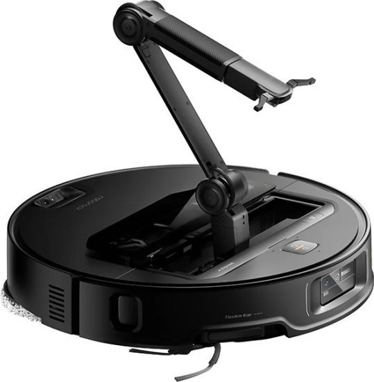 שואב אבק שוטף רובוטי עם זרוע מכנית חכמה Roborock Saros Z70 צבע שחור