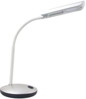 מנורת שבת שולחנית בגוון מתכוונן Omega 5W – צבע כסוף