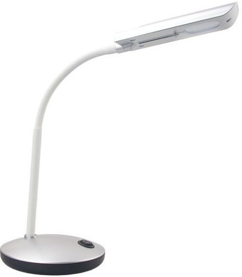 מנורת שבת שולחנית בגוון מתכוונן Omega 5W – צבע כסוף