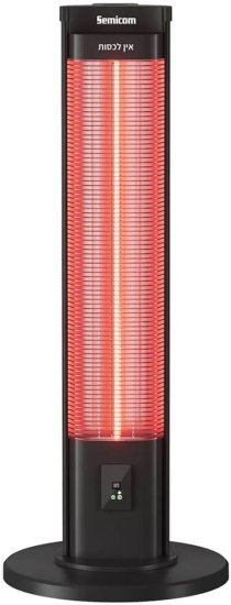 418937_b_1.jpg תנור חימום עומד 3 רמות עם שלט Semicom HAH-2040 IP45 2000W