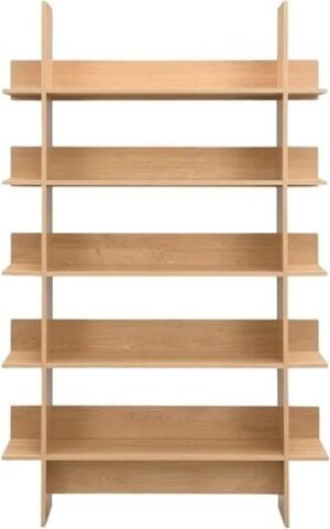 418996_b_1.jpg יחידת מדפים מעוצבת דגם BS201 מבית Step Up - צבע עץ