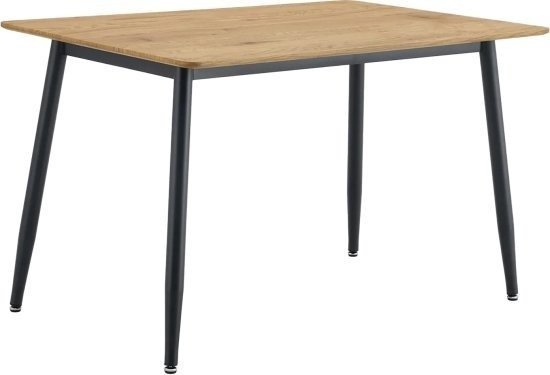 שולחן פינת אוכל מלבני דגם DT801 מבית Step Up - צבע עץ אלון