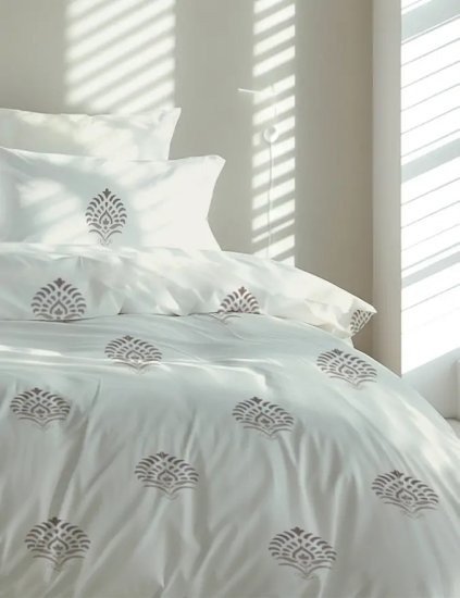 סט מצעים למיטה זוגית 160x200 ס"מ דגם קאן מבית ערד טקסטיל