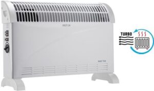 קונווקטור רצפתי טורבו Matrix Como 2000W - צבע לבן