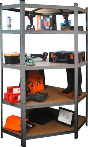 421151_b_1.jpg כוננית מודולרית פינתית 5 מדפים 180x90x120 ס''מ Smith - צבע אפור