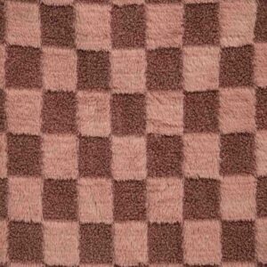 שמיכת חורף מיקרופייבר זוגית 200x220 ס"מ דגם Iglo מבית Vardinon – חום ורוד