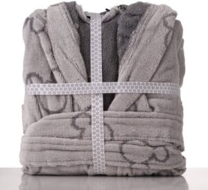 חלוקי רחצה לילדים 100% כותנה לגילאי 6-8 מבית Vardinon – דגם Mickey Mist