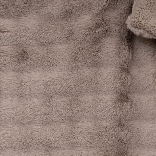 שמיכת חורף מיקרופייבר זוגית 200x220 ס"מ דגם Monaco מבית Vardinon – בז'