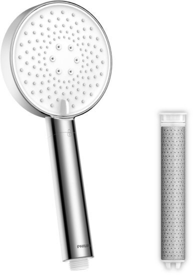 ראש מקלחת ASH1516CH / 10 + סנן ASH138 מבית Philips - צבע כרום