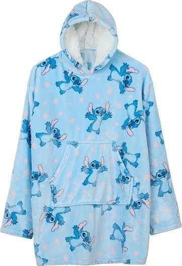 פונצ'ו פרוותי לחורף 100% פוליאסטר גילאי 4–6 מבית Homestyle – סטיץ'