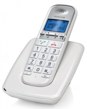 טלפון אלחוטי Motorola S3001 – לבן