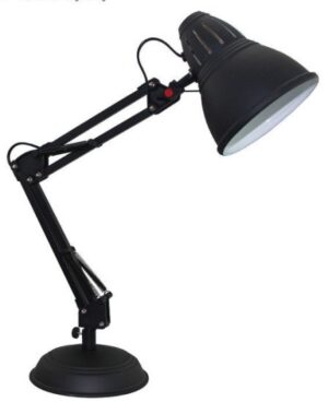 59146_b_1.jpg מנורת שולחן עם זרוע מתכווננת Omega Flamengo 40W – צבע שחור