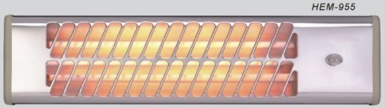 תנור אמבטיה עם 3 גופי חימום אינפרא Hemilton HEM-955 בהספק 1500W