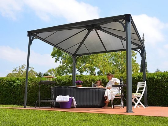 גזיבו לגינה דגם Palermo 3x3