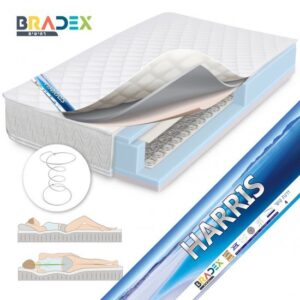 מזרן יחיד אורתופדי דו-צדדי דגם Harris מבית Bradex בגודל 80x190 ס''מ