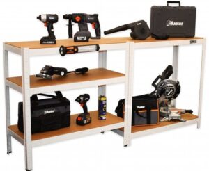 כוננית 5 מדפים מודולרית 180x90x40ס''מ Smith - צבע לבן