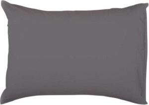 ציפית לכרית ג'רסי 100% כותנה 50x70 ס''מ מבית Vardinon - אפור כהה