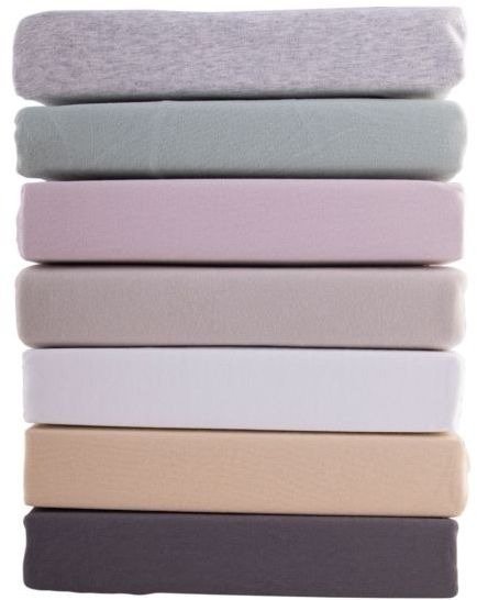 ציפה לשמיכה זוגית ג'רסי 100% כותנה 200x220 ס''מ מבית Vardinon - צבע קרם