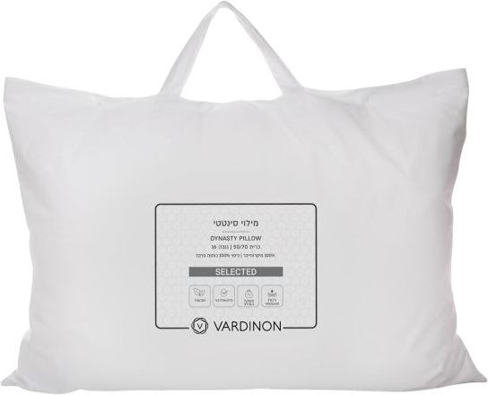 115182_b_1.jpg כרית שינה פרקל 100% כותנה במילוי סיבי הולופייבר 50x70 ס''מ מבית Vardinon - דגם Dynasty