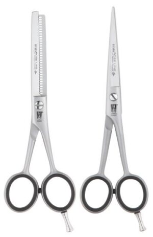 סט מספריים מקצועיים לשיער 15.25 ס''מ ומדלל שיער 14 ס''מ סדרת Rose Line מבית Witte Solingen - דגם SET-B60