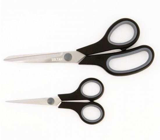 מארז 2 מספריים מקצועיים Soltam