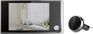 עינית דיגיטלית לדלת עם מצלמה ומסך 3.5 אינץ - Elock View