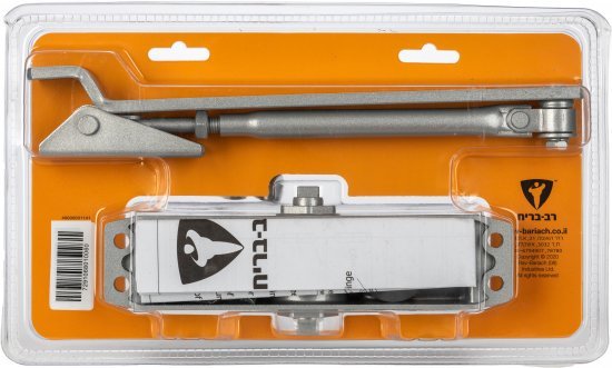 מחזיר דלת הידראולי G-3 1403 רב בריח - צבע אפור