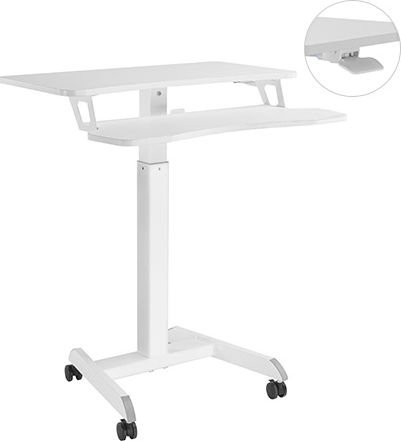 186327_b_1.jpg שולחן מקלדת ארגונומי Brateck - צבע לבן