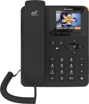 טלפון IP שולחני Alcatel SP2502 2.8'' Color  - צבע שחור