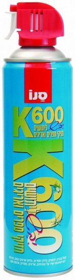 סנו קוטל חרקים K-600 - נפח 500 מ''ל