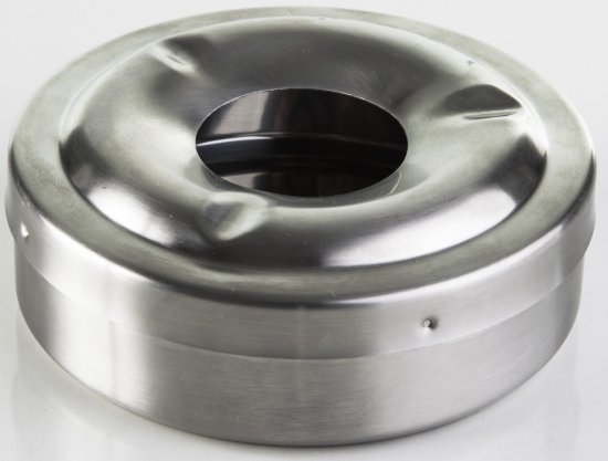 מאפרה מנירוסטה סגורה 9 ס''מ Arcosteel