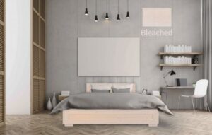 מיטה זוגית 160x190 דגם 5024 עץ מלא + מזרן מתנה מבית Olympia - צבע מולבן