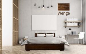 מיטה זוגית 140x190 דגם 5024 עץ מלא + מזרן מתנה מבית Olympia - צבע וונגה