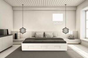 מיטה זוגית 160x200 דגם 7015 עץ דחוס + מזרן מתנה מבית Olympia - צבע מלמין לבן