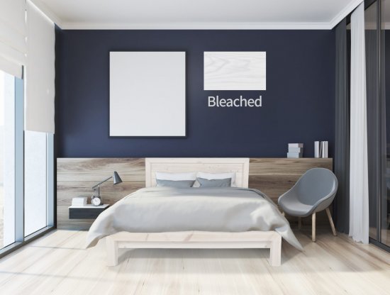 מיטה וחצי 120x190 דגם 5022 עץ מלא + מזרן מתנה מבית Olympia - צבע מולבן