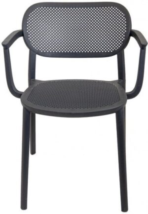 כסא דגם Nuta B עם משענת יד מבית Gaber - צבע אפור