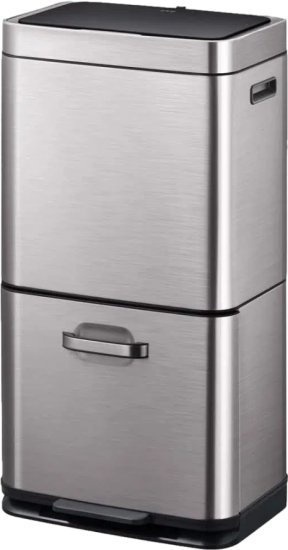 פח חכם עם חיישן אוטומטי 25+35 ליטר Eko Ambassador