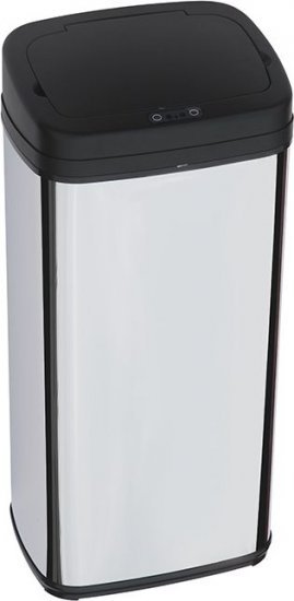 פח אשפה אלקטרוני מעוצב 30 ליטר עם חיישן אוטומטי Ramos - צבע כסוף