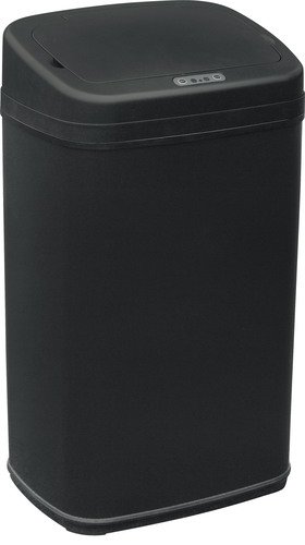 פח אשפה אלקטרוני מעוצב 40 ליטר עם חיישן אוטומטי Ramos - צבע שחור
