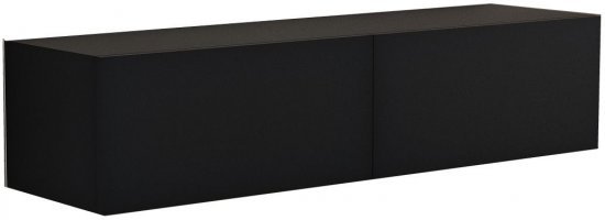 מזנון טלוויזיה צף ברוחב 135 ס''מ דגם Amit מבית Tudo Design - צבע שחור