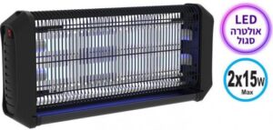 קטלן יתושים אור אולטרא סגול Omega 30W 60 UV LED