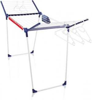 מתקן ייבוש כביסה Leifheit Pegasus 200 Solid Comfort + מתקן לאטבי כביסה