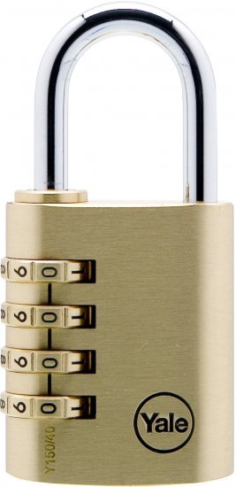 מנעול פליז קומבינציה 22 מ''מ Yale