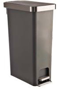 פח דוושה 40 ליטר Eko Hana - צבע אפור מט