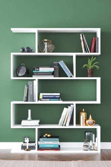 כוורת 5 תאים זיגזג Tudo Design Vered - צבע לבן