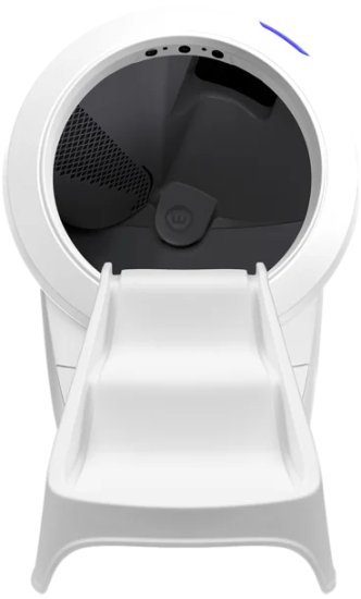 שירותים רובוטיים לחתולים Litter-Robot 4 Open Air בצבע לבן