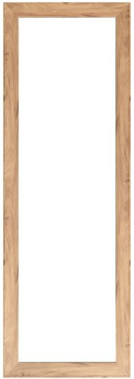 297389_b_1.jpg מראת תליה דגם אמי 110X40 ס''מ בעלת מסגרת בגוון בוק עיניים - Star Shop